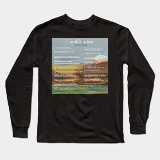 Kubla Khan Long Sleeve T-Shirt